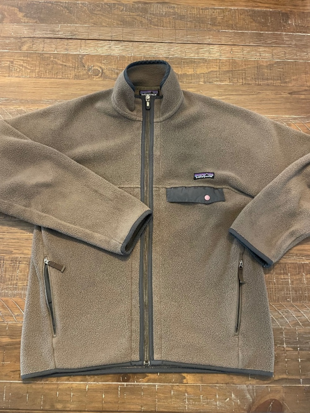 Men’s Small Patagonia Brown Fleece Jacket